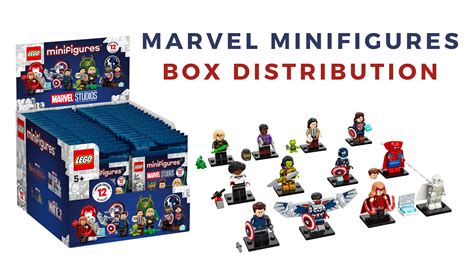 lego marvel cmf box distribution|lego marvel minifigures 2021.